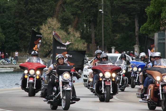 Povorka Harley Davidsona kroz Zadar 28. svibnja, Foto: Mladen Malik