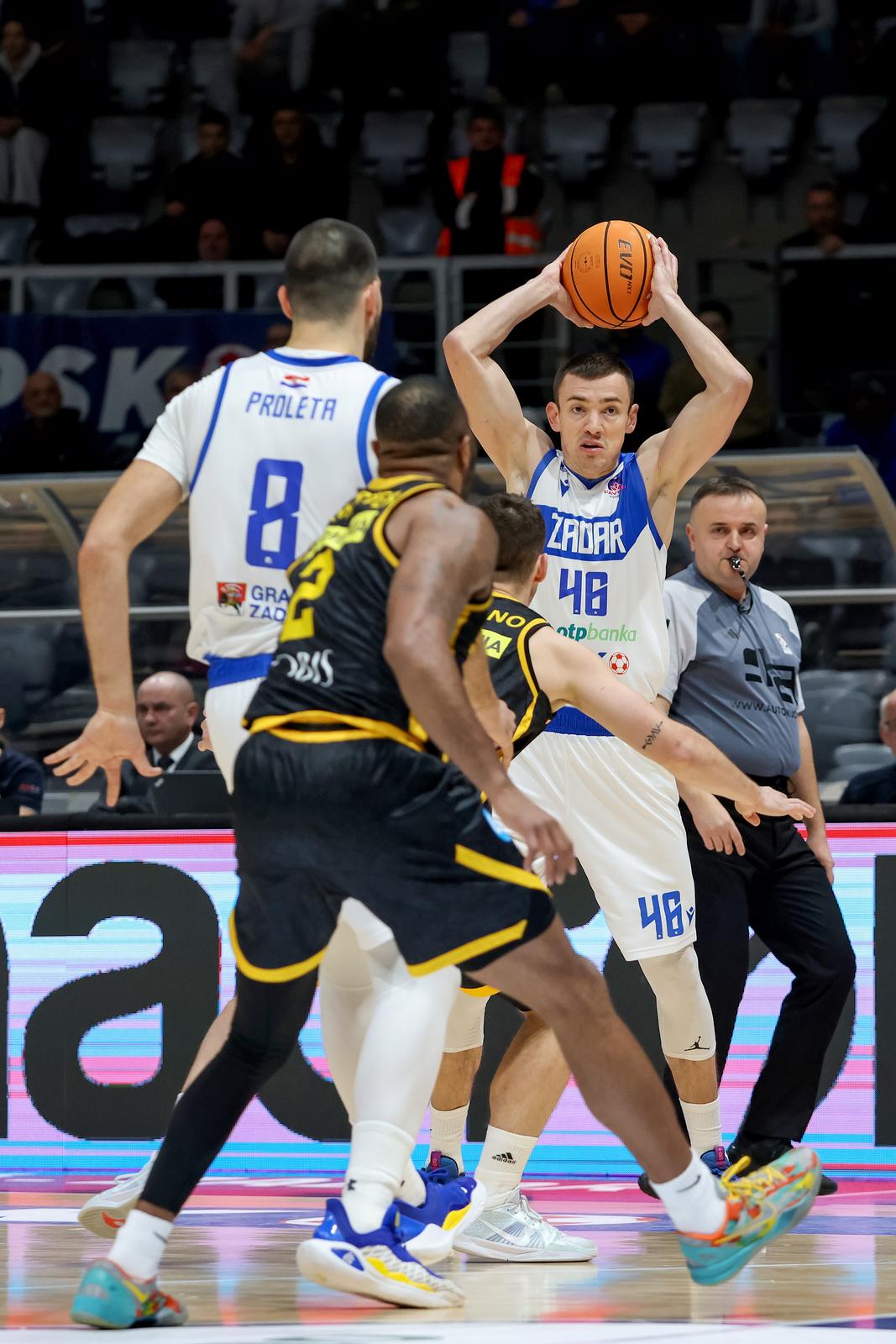 17. kolo FavBet Premijer lige: KK Zadar – KK Split