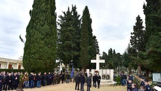 Svecanim postrojavanjem i mimohodom kroz grad postrojbi sudionica obiljezena je 22. obljetnica vojno-redarstvene akcije Maslenica. Photo: Dino Stanin/PIXSELL Svecanim postrojavanjem i mimohodom kroz grad postrojbi sudionica obiljezena je 22. obljetnica vojno-redarstvene akcije Maslenica. Photo: Dino Stanin/PIXSELL