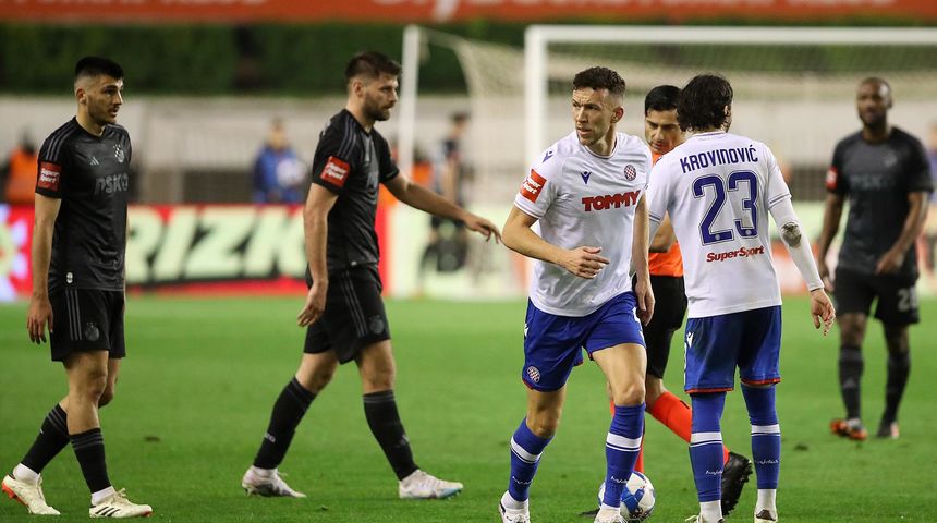Ivan Perišić debitirao za Hajduk u derbiju protiv Dinama Ivan Perišić debitirao za Hajduk u derbiju protiv Dinama