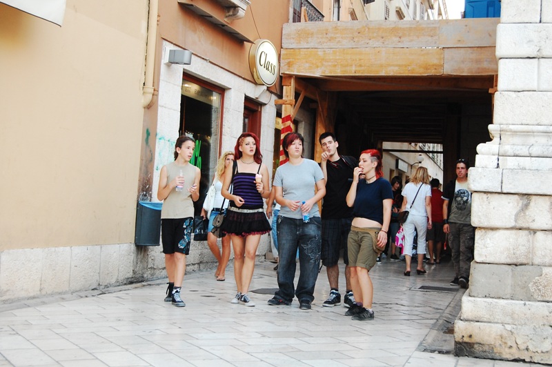 Freeze Flash Mob Zadar 17. rujna 2011, Foto: Tea Balog Freeze Flash Mob Zadar 17. rujna 2011, Foto: Tea Balog