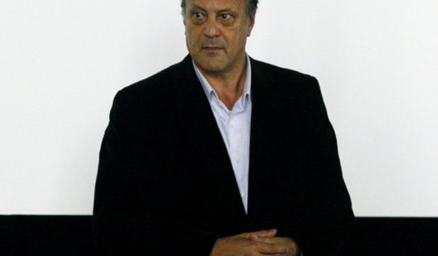 Zadar, 051010.
Premijera dokumentarnog filma Gotovina – Pisma iz Haaga, redatelja Jakova Sedlara u kinu Callegro. 
Na slici: Jakov Sedlar.
Foto: Jure Miskovic / CROPIX