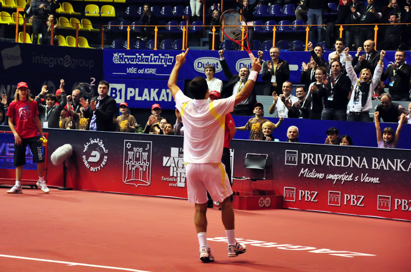 Finale ATP Zagreb: Dodig – Berrer, Foto: Andro Marcev Finale ATP Zagreb: Dodig – Berrer, Foto: Andro Marcev