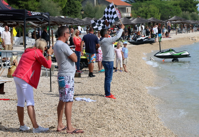 Plaža Jadro u Viru: Finalni dan posljednje utrke Alpe Adria Jet Ski Toura 2016. Foto: Kažimir Škrbić/Virski list