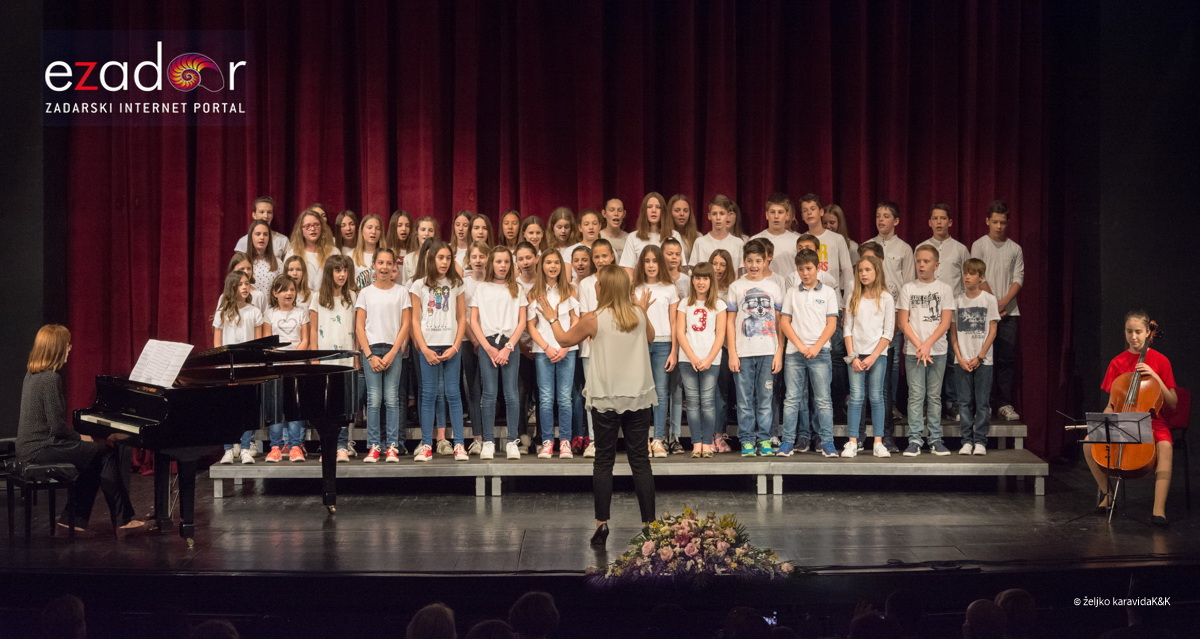 HNK Zadar: Godišnji koncert učenika glazbenog odjela Glazbene škole Blagoje Bersa