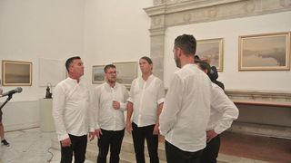 U Gradskoj loži otvorena izložba slika i skulptura Izvora Oreba U Gradskoj loži otvorena izložba slika i skulptura Izvora Oreba