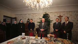 Gradonačelnik sa suradnicima u posjeti Benediktinskom samostanu
