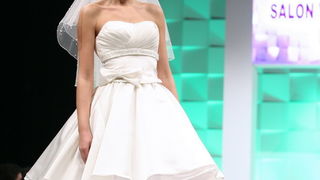 Zagreb, 040211. 
Arena Zagreb, Laniste.
13. Sajam vjencanja, velika modna revija sa modelima modne agencije Sandra. 
Na slici: Salon vjencanica Bety.
Foto: Biljana Gaurina / CROPIX