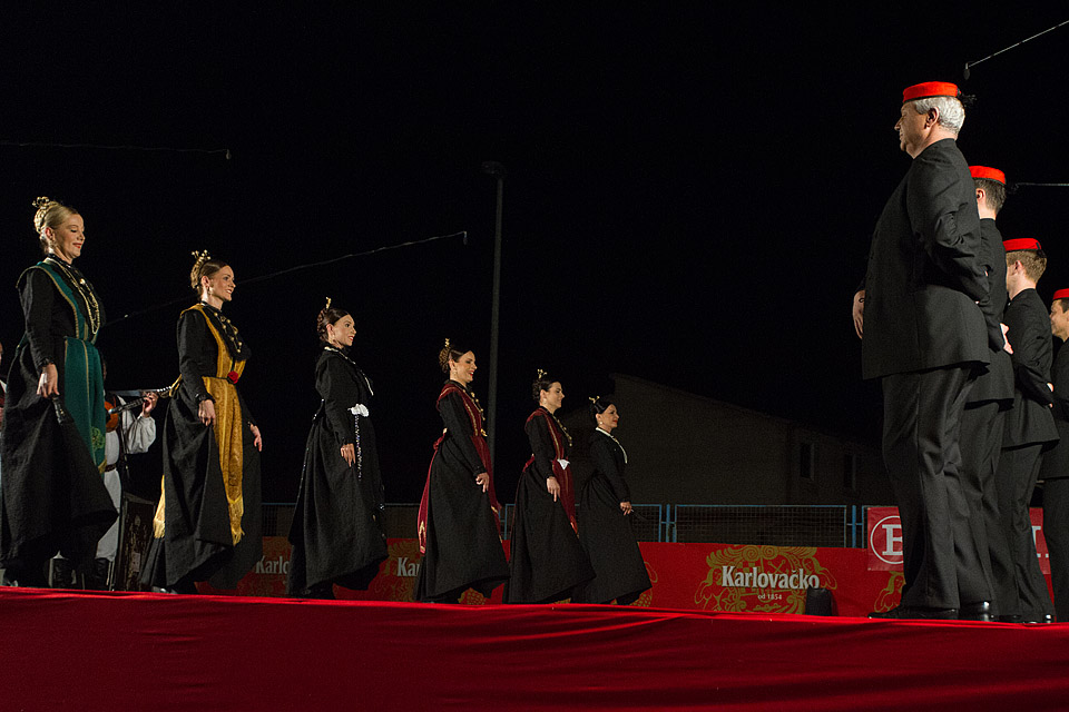 Bibinje: Nastup ansambla Lado, foto: Leo Banić