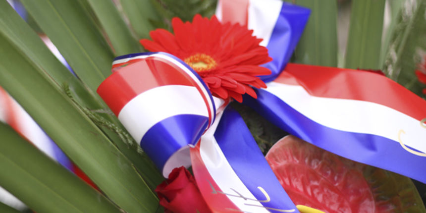 Polaganje vijenaca na Gradskom groblju u povodu Dana neovisnosti