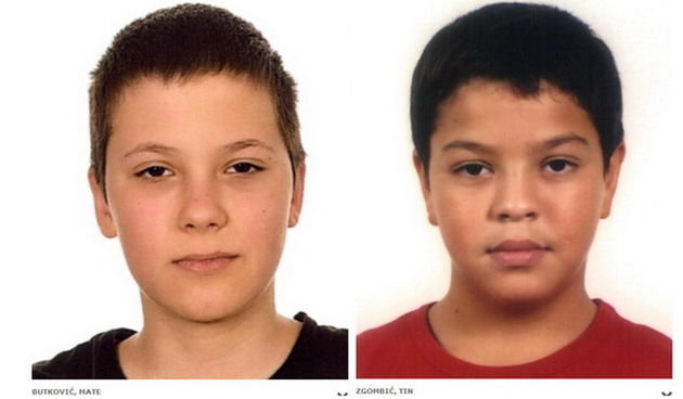 Nestali Mate Butković (15) i Tin Zgombić (16)