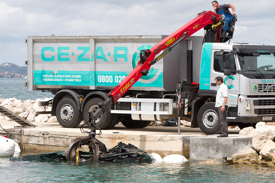 Vježba spašavanja u uvali Jaz, foto: Leo Banić
