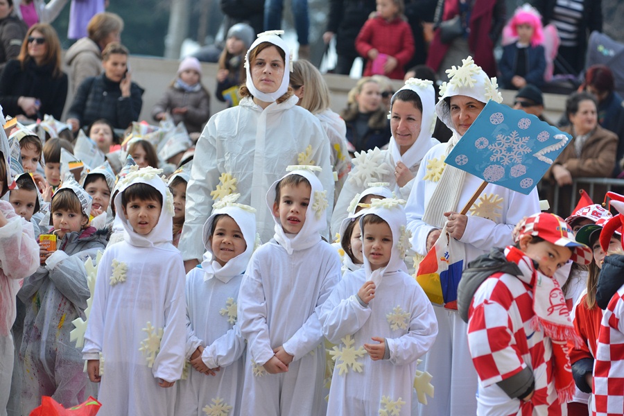 Karnevalić: Male maškare zauzele grad!, foto: Iva Perinčić