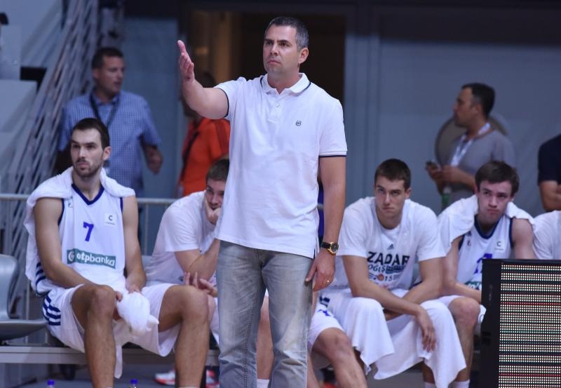 24.09.2015., Zadar – Zadar Dogus Basketball Tournament, KK Zadar – Olympiakos. Photo: PIXSELL