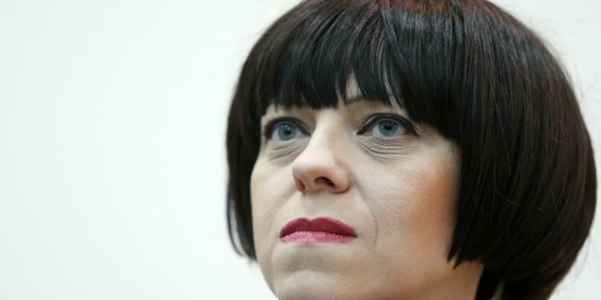 Zagreb, Ilica 48 – Na konferenciji za medije na temu spajanja Zelene liste i ORaH-a govorile su Mirela Holy i Vlasta Toth. Mirela Holy. Photo: Sanjin Strukic/PIXSELL Zagreb, Ilica 48 – Na konferenciji za medije na temu spajanja Zelene liste i ORaH-a govorile su Mirela Holy i Vlasta Toth. Mirela Holy. Photo: Sanjin Strukic/PIXSELL