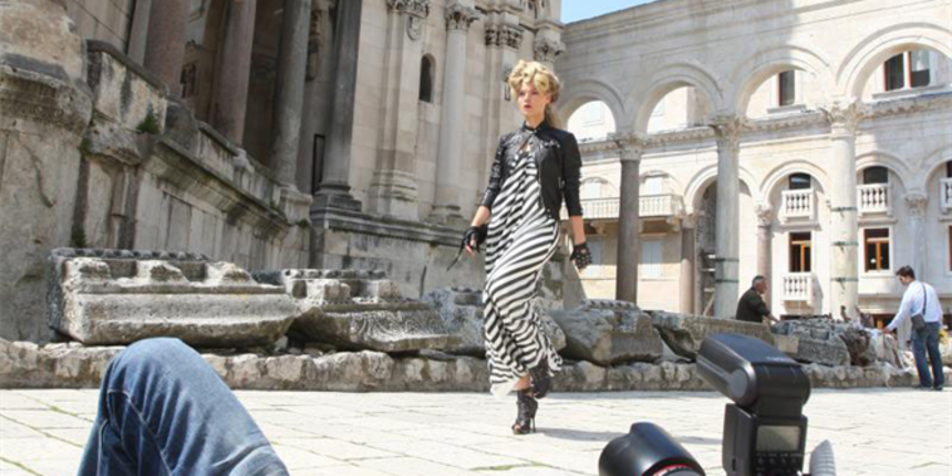 Njemačka manekenka Nila promovira Split (Tportal.hr)