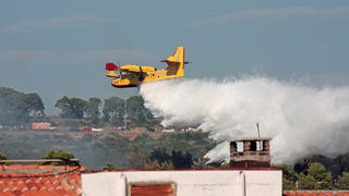 Požar na Plovaniji (foto: Marin Gospić) Požar na Plovaniji (foto: Marin Gospić)