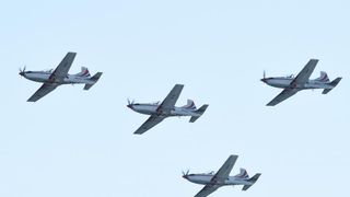 Šibenik: Akrobacijska grupa Krila oluje nakon 8 godina nastupila na Dječjem festivalu, Photo: Dusko Jaramaz/PIXSELL