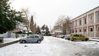 Snježni đir oko Gradske knjižnice Zadar, Foto: Lucija Juravić Snježni đir oko Gradske knjižnice Zadar, Foto: Lucija Juravić