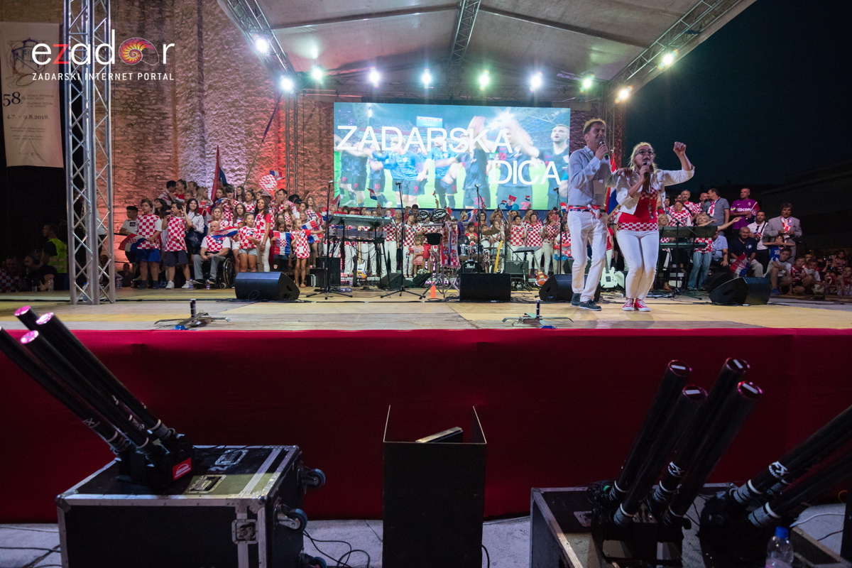 Veličanstven doček četvorice zadarskih Vatrenih