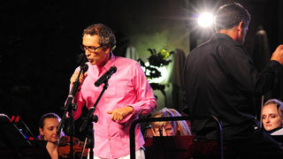 Zadar, 28.06.2013. snimio: Nenad Marčev, 
19. Zadarsko kazališno ljeto 
Zagrebačka filharmonija 
SALSA FILARMÓNICA 
Dirigent: Alan Bjelinski 
Nastupili: Ricardo Luque 
Olvido Ruiz Castellanos (Kuba) 
Poljana Šime Budinića