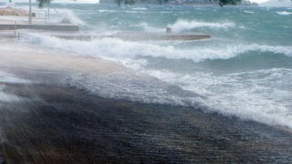 Poljana: Olujno jugo 11. studenog 2012.  Foto: Tomislav Ivanov