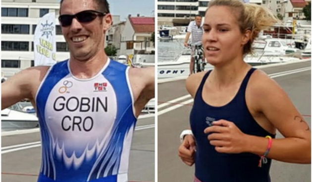 Ivan Gobin i Lucija Štrmelj pobjednici 1. “Brodarica triatlona”