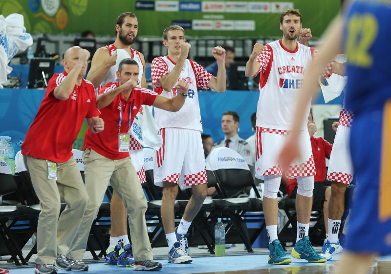 Arena Stozice, Ljubljana, Slovenija – Europsko prvenstvo u kosarci Eurobasket Slovenija 2013., cetvrtfinale, Hrvatska – Ukrajina. Krunoslav Simon. Photo: Igor Kralj/PIXSELL Arena Stozice, Ljubljana, Slovenija – Europsko prvenstvo u kosarci Eurobasket Slovenija 2013., cetvrtfinale, Hrvatska – Ukrajina. Krunoslav Simon. Photo: Igor Kralj/PIXSELL