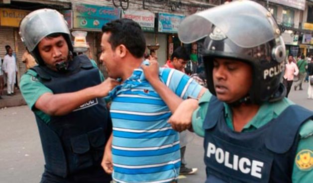 Bangladeš: Sukob oporbe s policijom na godišnjicu spornih izbora, foto: www.theguardian.com