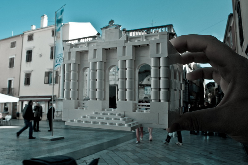 Zadar u LEGO kockicama, Autor modela: Zelimir Peris, foto: Marta Dusevic Zadar u LEGO kockicama, Autor modela: Zelimir Peris, foto: Marta Dusevic