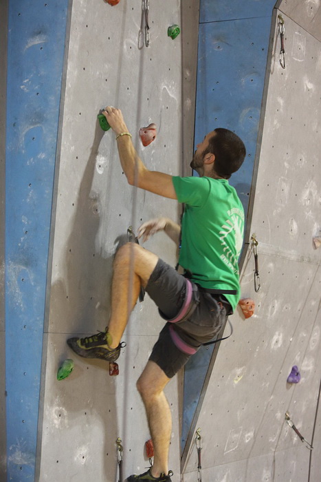 Bibinje: Županijsko natjecanje u sportskom penjanju na umjetnoj stijeni. Foto: Leo Banić