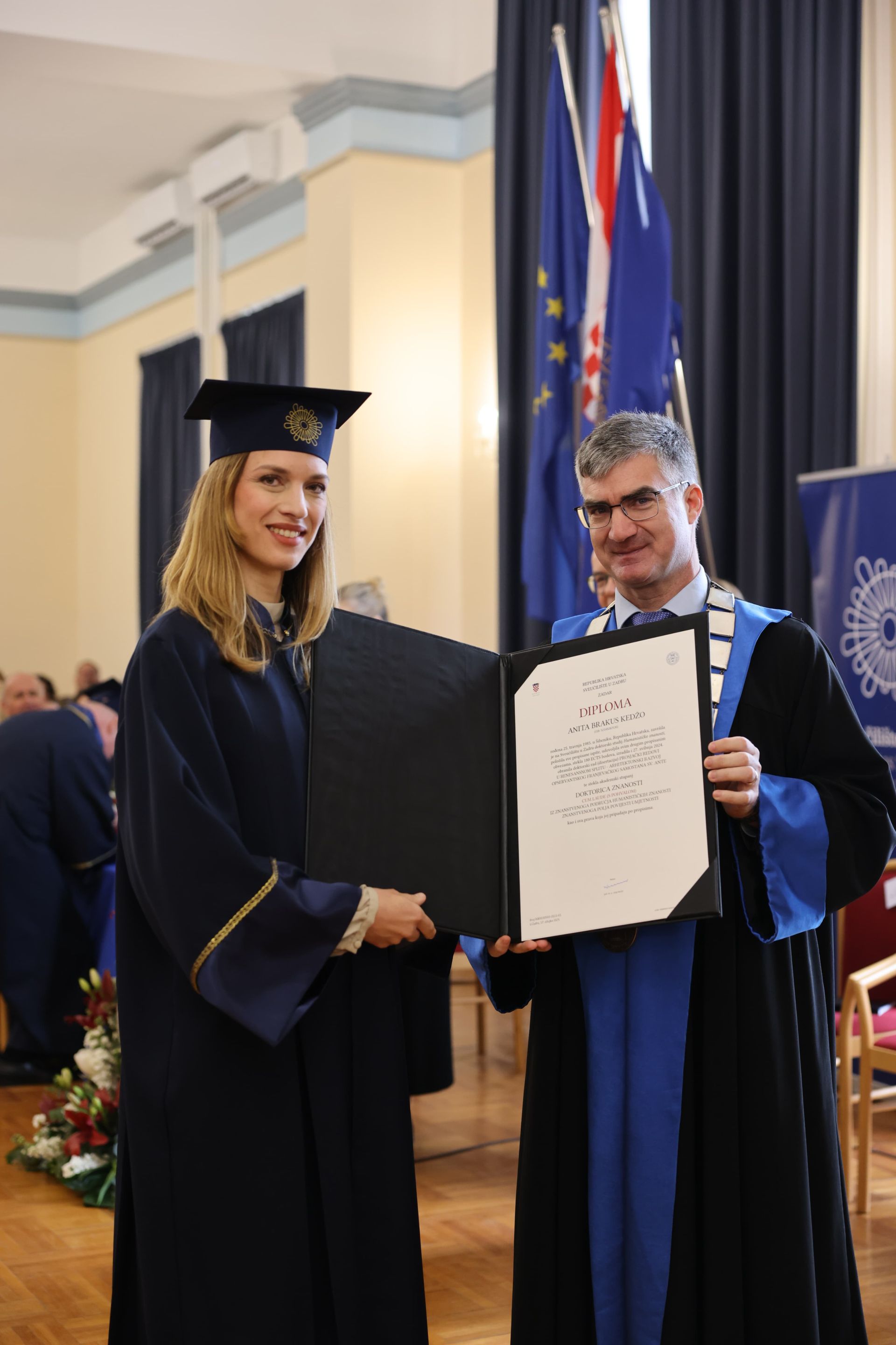 Svečana promocija specijalista i doktora znanosti na Sveučilištu u Zadru Svečana promocija specijalista i doktora znanosti na Sveučilištu u Zadru