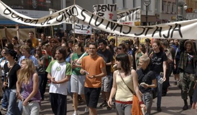Studenti prosvjed (Foto: Cropix)