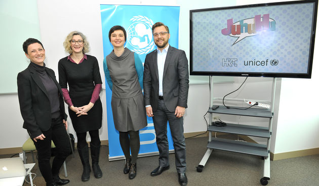 Hrvatska radiotelevizija i UNICEF predstavili  dječji portal Juhuhu
