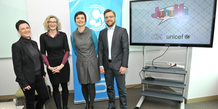 Hrvatska radiotelevizija i UNICEF predstavili dječji portal Juhuhu Hrvatska radiotelevizija i UNICEF predstavili dječji portal Juhuhu
