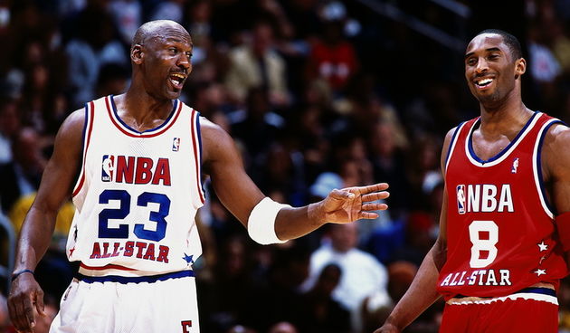 Kobe Bryant i Michael Jordan
