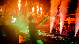 Trećeg dana Blacksheep Festivala u Aquarius klubu na Zrću nastupio je Moti. Foto: Goran Telak