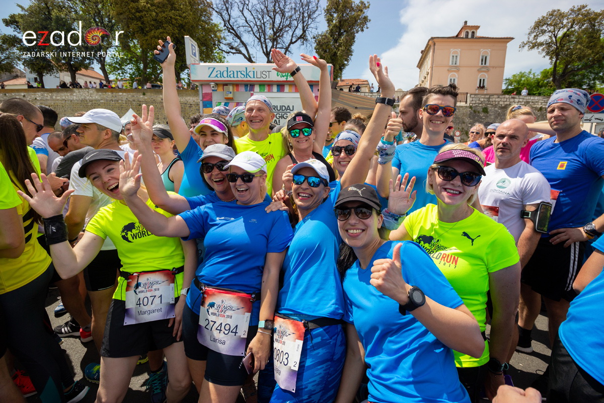 Wings for Life World Run 2018. – Čudesna atmosfera u Zadru