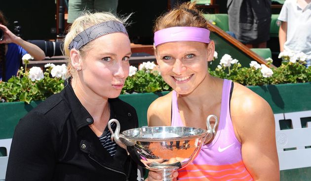 Bethanie Mattek-Sands i Lucie Šafarova, foto: rolandgarros.com