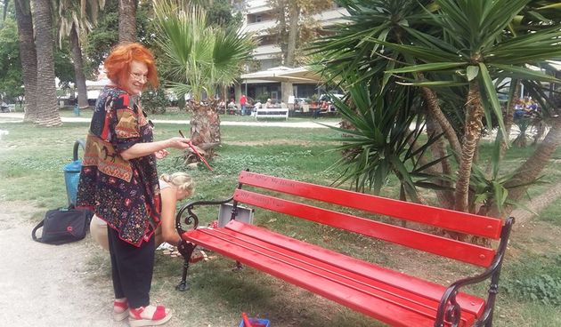 Zadarska crvena klupa