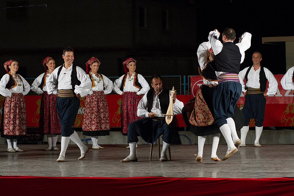 Bibinje: Nastup ansambla Lado, foto: Leo Banić