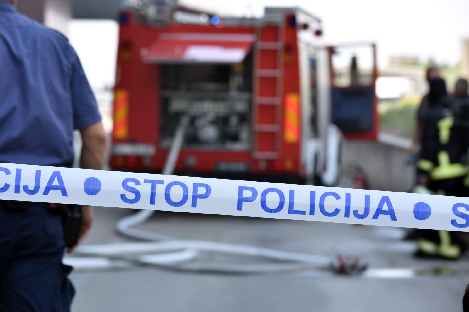 U trgovačkom centru Dalmare u Šibeniku izbila dva požara