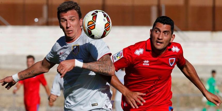 Mario Mandžukić, foto: clubatleticodemadrid.com Mario Mandžukić, foto: clubatleticodemadrid.com