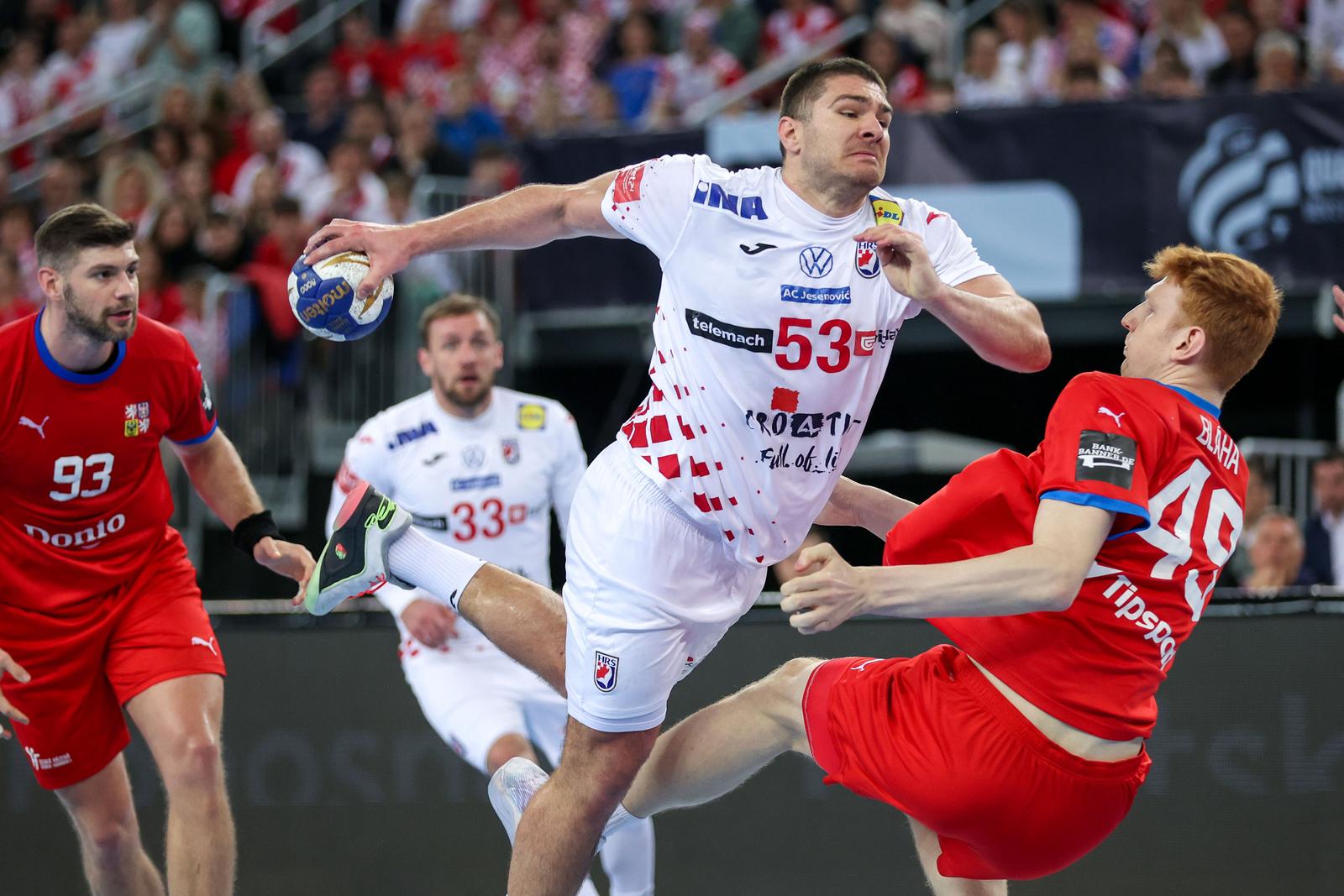Kvalifikacije za EHF EURO 2026., skupina 5, Hrvatska – Češka