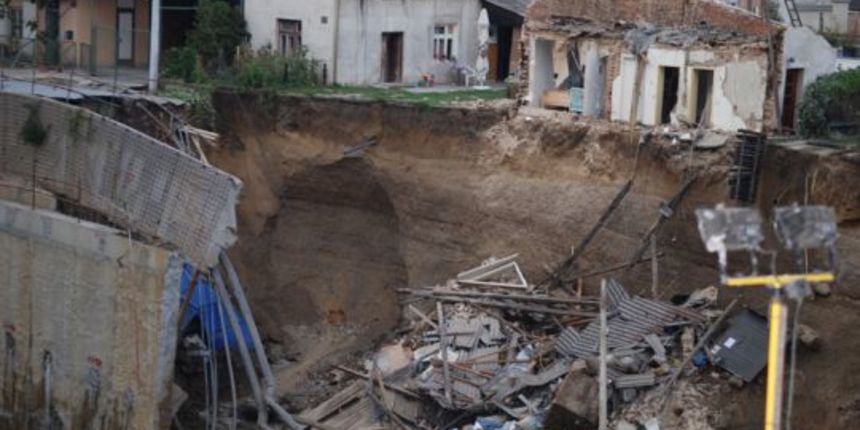 Kupska ulica – urušavanje Kupska ulica – urušavanje