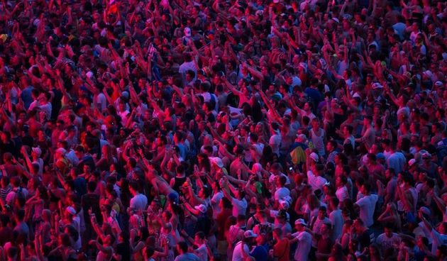 Prvi dan ULTRA Europe 2014 glazbenog festivala na Poljudu. Nastup – DVBBS. Photo: Davor Puklavec/PIXSELL