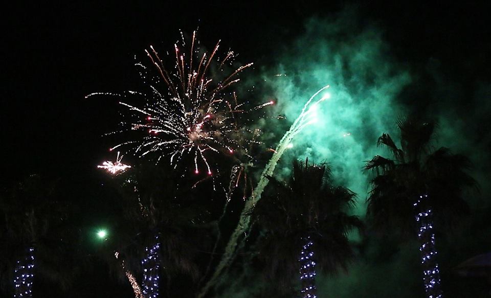 Spektakularni doček Nove 2017. godiner u Viru
