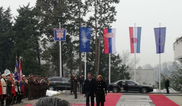 Susret Grabar-Kitarović i Vučića