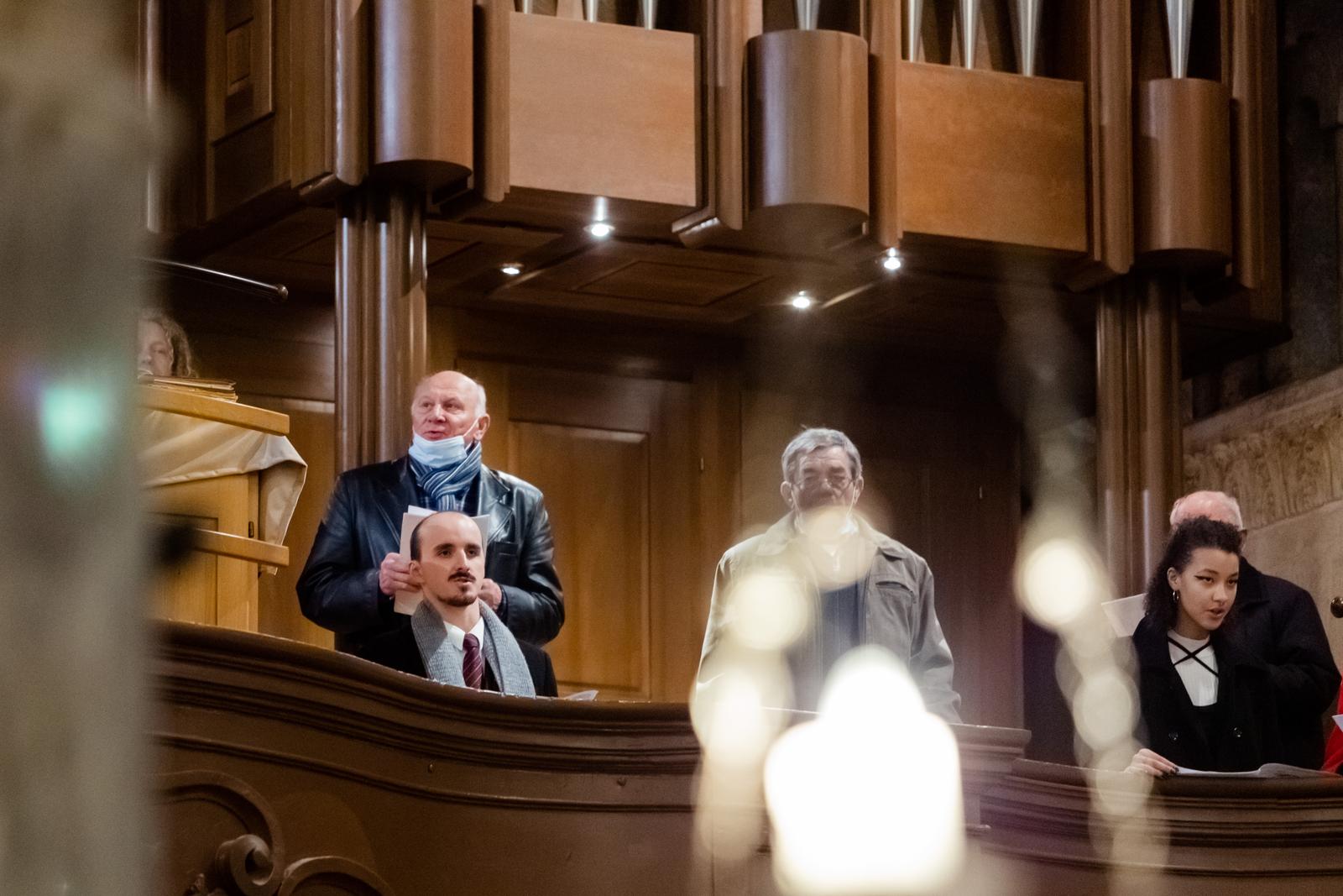 Polnoćka u katedrali svete Stošije