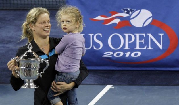 Kim i Jada Clijsters, Foto: Reuters